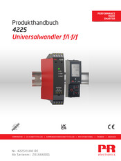 PR electronics 4225 Produkthandbuch