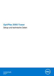 Dell OptiPlex 3080 Tower Einrichtung Und Technische Daten