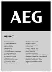 AEG BSS18C2 Originalbetriebsanleitung