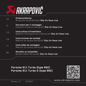 Akrapovic Slip-On Race Line Einbauanleitung