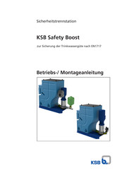 KSB Safety Boost Betriebs- Und Montageanleitung