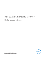 Dell E2722Hc Bedienungsanleitung