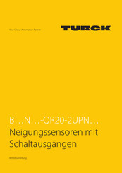turck B2NF85H-QR20-2UPN6X3-H1141 Betriebsanleitung