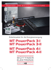 Buttner Elektronik MT PowerPack 3-I Montage- Und Bedienungsanleitung