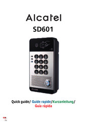 Alcatel SD601 Kurzanleitung