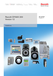 Bosch Rexroth SYNAX 200 Version 12 Projektierung