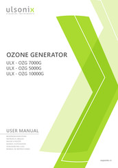 ulsonix ULX-OZG 10000G Bedienungsanleitung