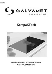 Galvamet KompaKTech Installations-, Bedienungs- Und Wartungsanleitung