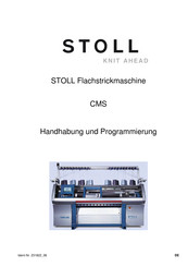 Stoll CMS-Serie Handhabung