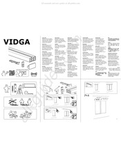 Ikea VIDGA AA-1798006-5 Bedienungsanleitung