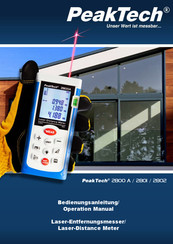 PeakTech 2800 A Bedienungsanleitung