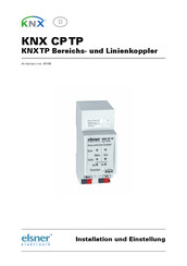 elsner elektronik KNX CP TP Installation Und Einstellung