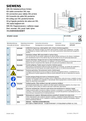 Siemens 8PQ9801-0AA00 Betriebsanleitung