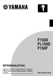 Yamaha F150F Betriebsanleitung