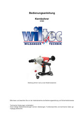 WilTec 61500 Bedienungsanleitung