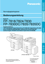 Panasonic FP-7818 Bedienungsanleitung