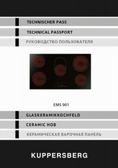 Kuppersberg EMS 901 Technischer Pass