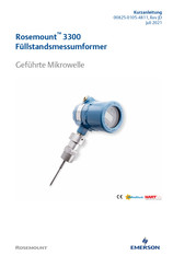 Emerson Rosemount 3300 Kurzanleitung