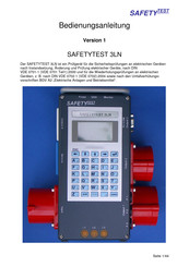 safetytest 3LN Bedienungsanleitung