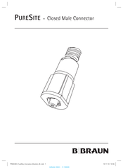 B. Braun PURESITE Gebrauchsanweisung
