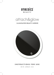 HoMedics Beauty attach&glow Bedienungsanleitung