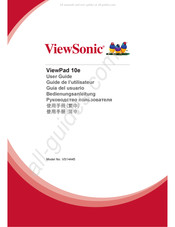 ViewSonic ViewPad 10e Bedienungsanleitung