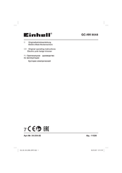 EINHELL GC-HH 9048 Originalbetriebsanleitung