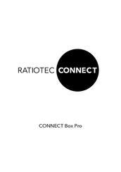 ratiotec CONNECT Box Pro Bedienungsanleitung