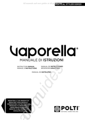 Polti Vaporella Vertical Styler GSM20 Bedienungsanleitung