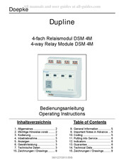 Doepke Dupline DSM 4M Bedienungsanleitung