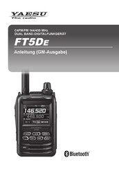 Yaesu FT5De Anleitung