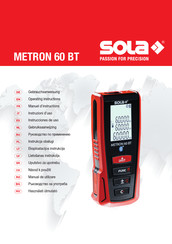 Sola METRON 60 BT Gebrauchsanweisung