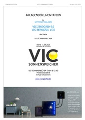 VIC-SONNENSPEICHER VIC-ZEROGRID 9.0 Anlagendokumentation