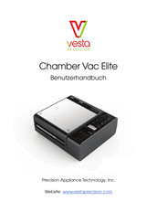 Vesta Precision Chamber Vac Elite Benutzerhandbuch