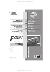 Fiamma F45S Polar White Montage- Und Gebrauchsanleitung