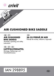 Crivit HG02361A Montage-, Bedienungs- Und Sicherheitshinweise