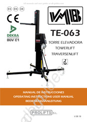 VMB TE-063 Bedienungsanleitung