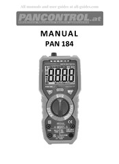 Pancontrol PAN 184 Bedienungsanleitung