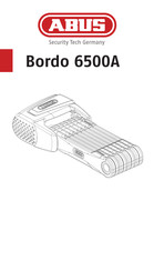 Abus BORDO 6500A/110 SMARTX Bedienungsanleitung