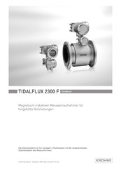 KROHNE TIDALFLUX 2300 F Handbuch