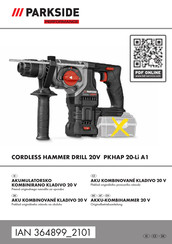 Parkside Performance PKHAP 20-Li A1 Originalbetriebsanleitung