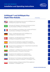 Pall SUPRApak Plus Einbau- Und Betriebsanleitung