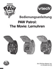 VTech PAW Patrol: The Movie: Lernuhren Bedienungsanleitung