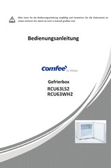 Midea comfee RCU63WH2 Bedienungsanleitung