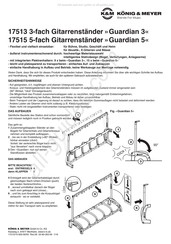 Konig & Meyer Guardian 3 Schnellstartanleitung