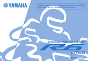 Yamaha R6 YZF600 2020 Bedienungsanleitung