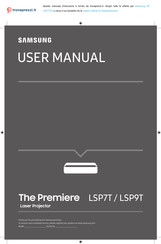 Samsung The Premiere LSP7T Bedienungsanleitung