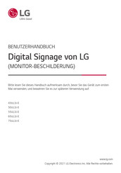 LG 55UL3J-E Benutzerhandbuch