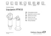 Endress+Hauser FTW33 Bedienungsanleitung