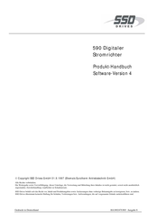 SSD Drives 590 Produkthandbuch